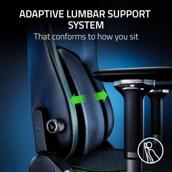 Фото - Крісло для геймерів Razer Iskur V2 Black (RZ38-04900800-R3G1)